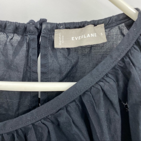 Everlane Black Blouse 8 - Picture 3 of 9